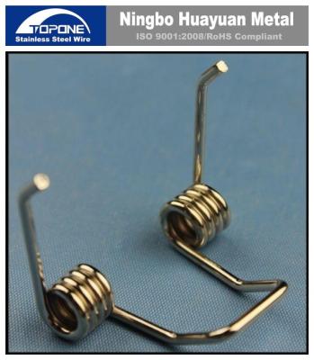 Fio de aço inoxidável de alta elasticidade que forma os Ss que formam a superfície brilhante do fio