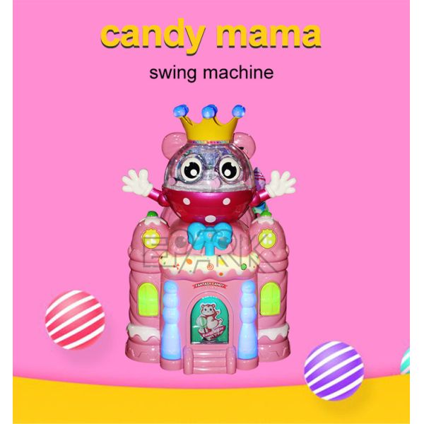 Kiddie Rides Dream Candy Led Light Electric Car Machine Coin Operated