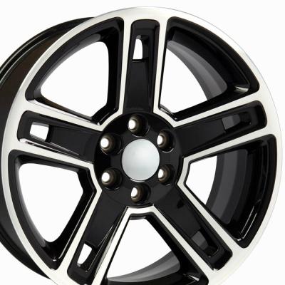 26x10 GMC Replica Wheels Silverado Sierra Mach'D Chevy Truck Rims 5664