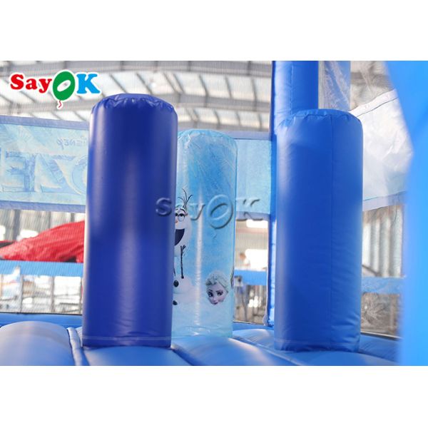 6m 20ft Children Frozen Bounce House Inflatable Bouncy Castles With Slide