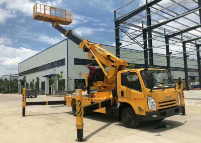 Levantamento controlado eletrônico aéreo do caminhão de elevador da máquina desbastadora automática da cereja de 12m
