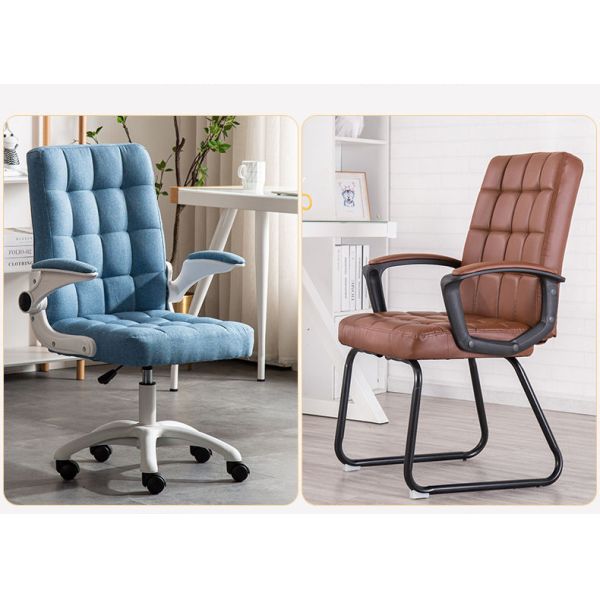 Sedentary People Home Study Pulley Swivel Anchor Chair With Stainless Steel Base