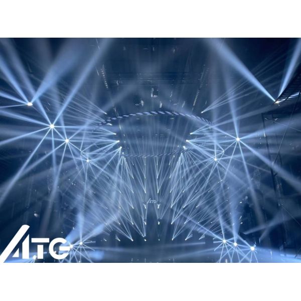 LED RGB Lamps Disco DJ Party Light for Night Club KTV Xmas Wedding Blinder Moving Head