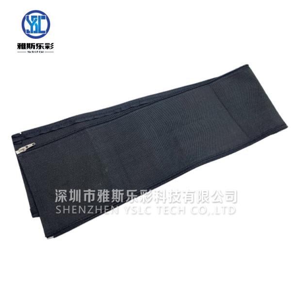 Zippered Textile Sleeves Nylon Fabric Wire Protection Tubing Cable Sleeving