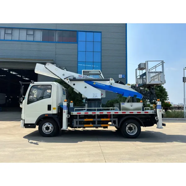 Premium HOWO Aerial Work Trucks: Telescopic Models From 18m to 45m