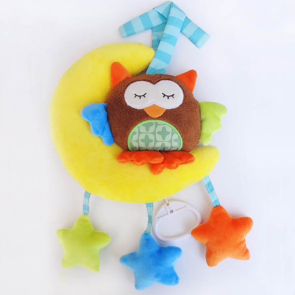 EN71 отсутствие игрушек плюша младенца луны и звезды смертной казни через повешение раздражения