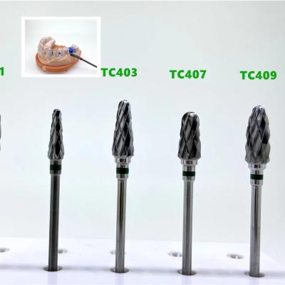 OEM Dental Diamond Burs Medium Grit For Grinding / Polishing Dental Materials