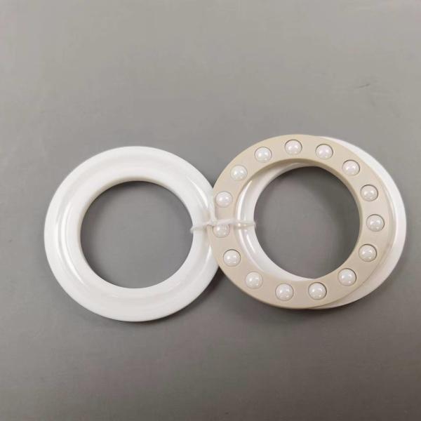 ABEC 3 Ceramic Thrust Bearing 51106 Zirconia Races Balls Peek Caged