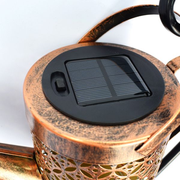 Solar Powered Outdoor Garden Courtyard Water Kettle Decorative Light with IP44 Rating
