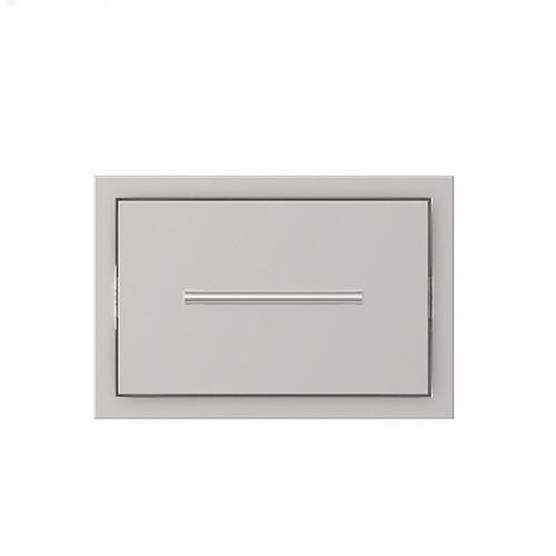 Warming BBQ Storage Drawers Built In 15 Inch Outdoor Single Drawer