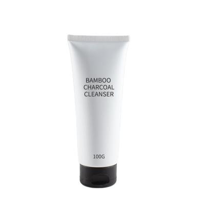 détergent facial écumant GMPC du charbon de bois 100ml de lavage en bambou de visage