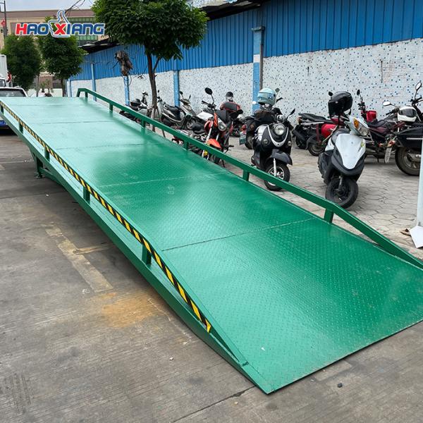 Rampes de chargement portables de 10 m 8T 8000 kg Rampe de chantier portables en acier