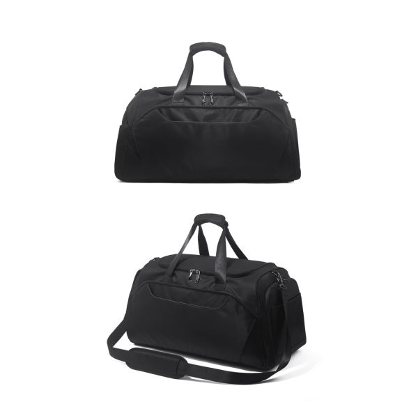 Black Crossbody 55L Duffle Bag Travel Luggage Handbag 1.1KG