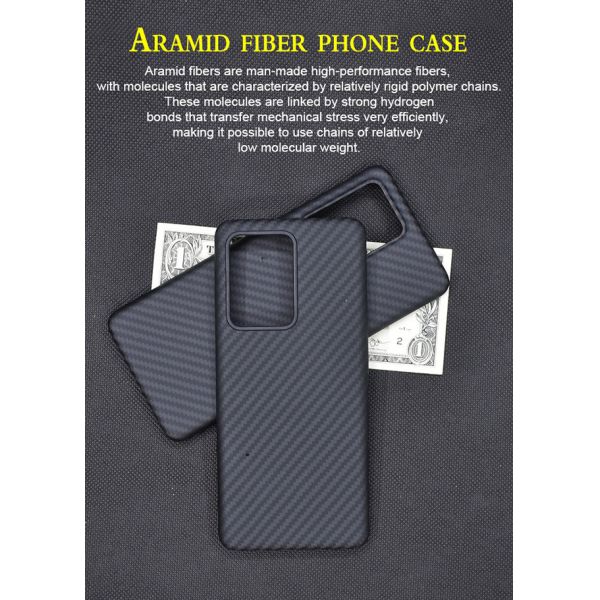 Samsung S20 Black And Gray Matte Aramid Fiber Samsung Case
