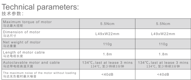 Oral Therapy Dental Implant Machine 70W / Implant Control Handpiece