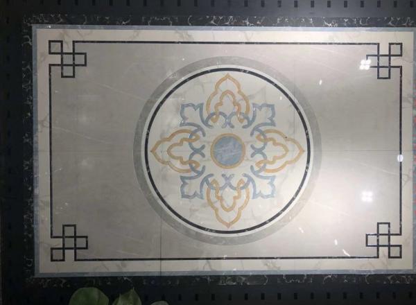 600x600mm White Carrara Crystal Polished Porcelain Tile