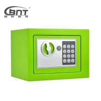 Cofres fortes coloridos do hotel de Mini Fireproof Safe Box Metal com o fechamento eletrônico de Digitas