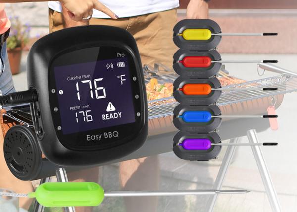 LCD Screen Wireless Bluetooth Kitchen Meat Thermometer