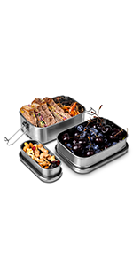 Mess Tin Camping Bento Box ornaments Camping Cookware Kit Lunch Container Steaming Rack Set with Storage Bag Picnic