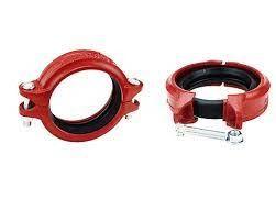 Casting Technics Grooved Clamp Coupling For Fire Duct Piping Systems