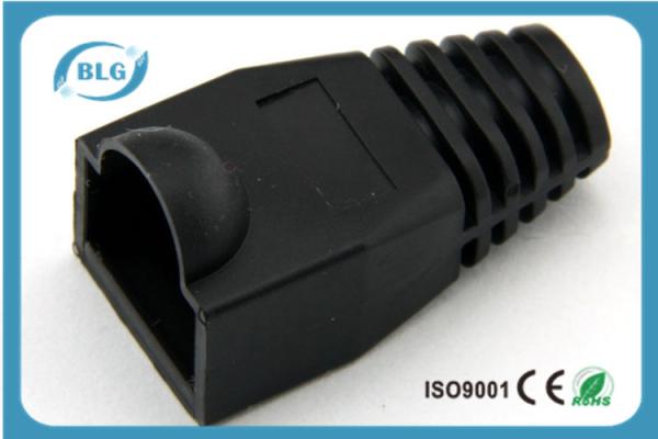 Cat5e Cat6 Network Cable Splitter RJ45 Strain Relief Boots With Latch Protection