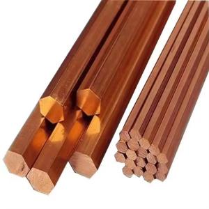 High Intensity Solid Copper Rod 2mm-250mm Cold Drawn Non Magnetic