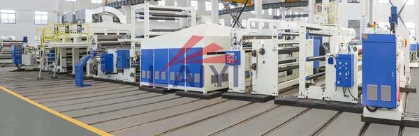 Mechanical Driven 4mm Alloy Steel Bopp Film Extrusion Lamination Machine