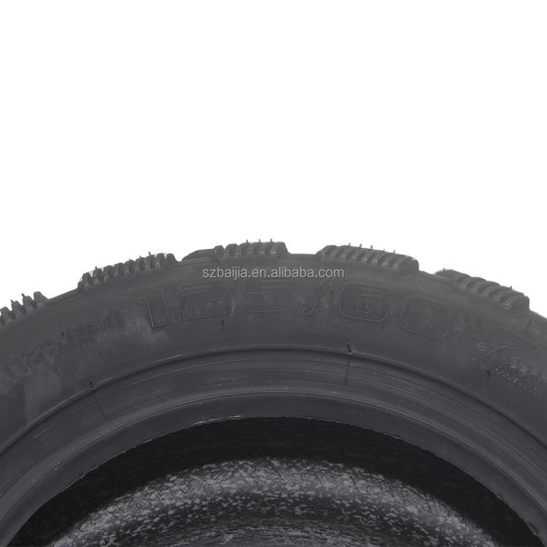 Baijia 125/60.7 Inch Vacuum Tire Kids' Scooter Wheel Replacement for Electric Scooter Outer Tire Spare Part Rubber Material