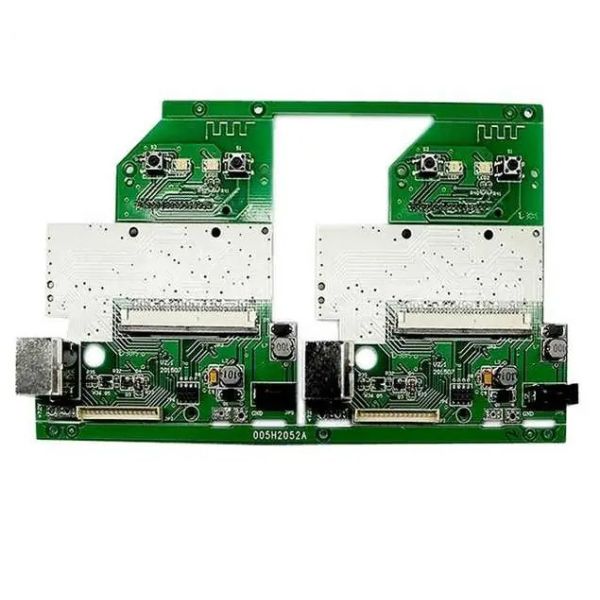 4-Layer PCB Board with White Silkscreen Color for B2B