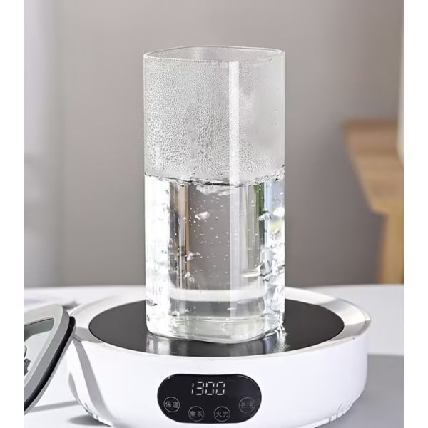 OEM Clear Borosilicate Glass Jar Airtight Food Storage Canister Refrigerator Organize