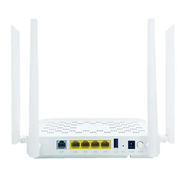 WiFi6 ONU a Gpon Optical Access Device. Comply to 11ax Wi-Fi6 Standard, Dual Band with 3000Mbps Data Rate
