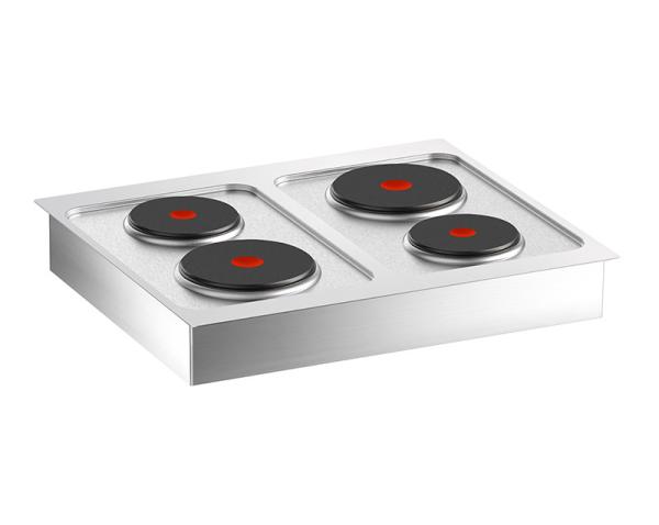 Built-in Electric 4-Zone Flat Range