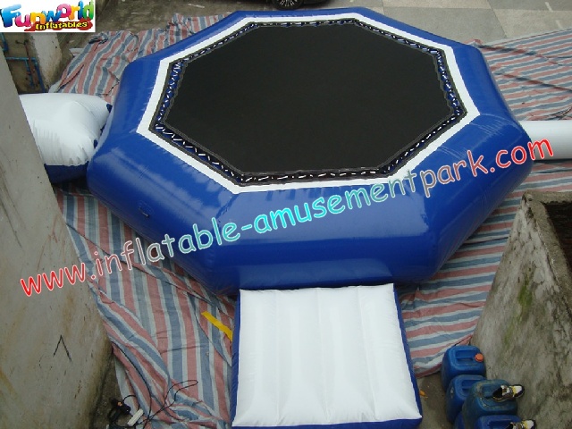 игрушки воды PVC 0.9mm большие раздувные Trampoline для плавательных бассеинов