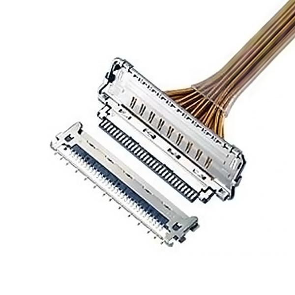 40P I Pex 20847 3427 20848 20849 20846 Micro cabo coaxial 0,5 mm Pitch 40Pin para sinal de interface de fone de ouvido Vr