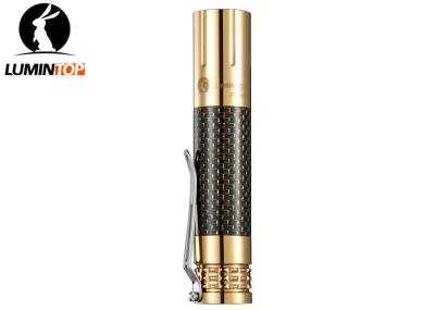 High - End Lumintop Copper Prince Flashlight 1.5 Meters Impact Resistance