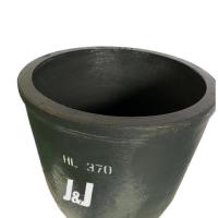 Cruzeiro redondo de grafite de carburo de silício para fusão de alumínio resistente à oxidação