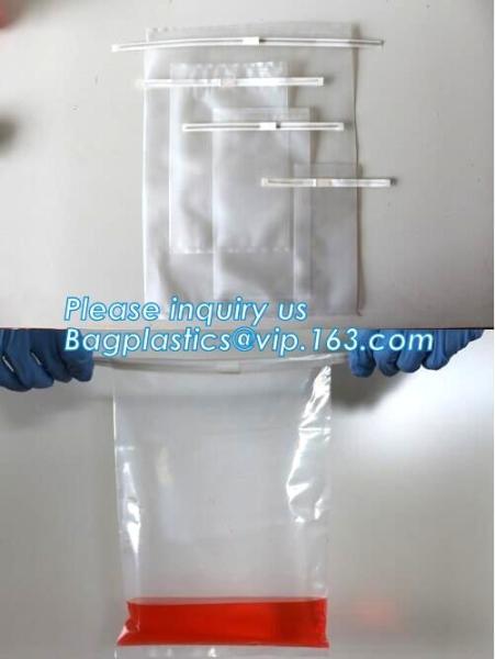 Food safety, Sampling bag, sterile, for medical and food applications, Translucent Sterile Sampling Bag, bagplastics, pa
