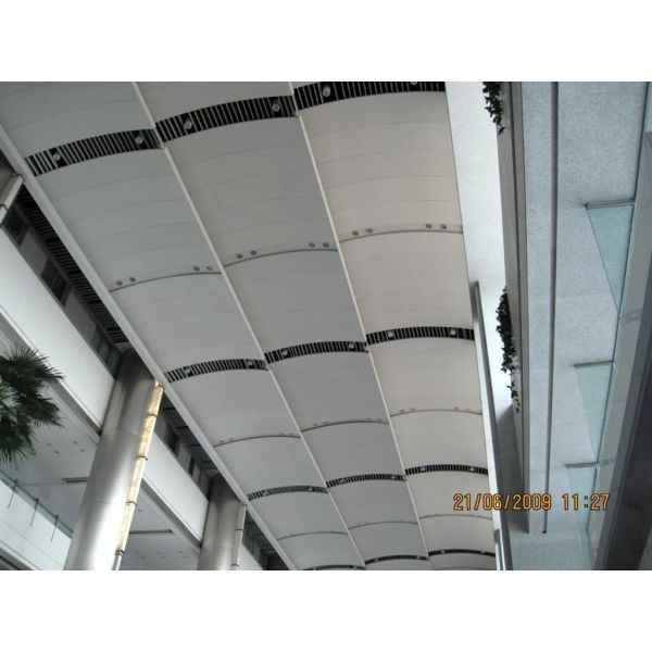 Shopping Mall 1600x5000mm Solid Cladding Panel 1.5mm Thickness