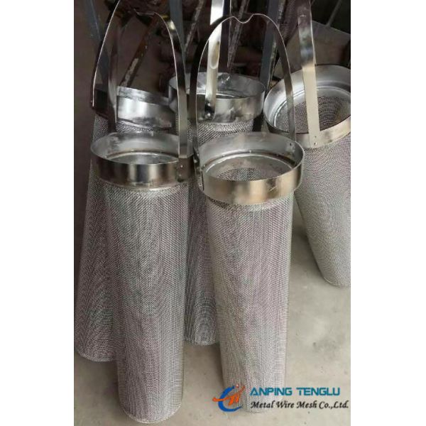 ASTM AISI корзин SS302 фильтра сетки SS 2 до 2000 микронов