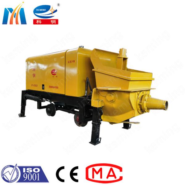Bomba concreta diesel de transtorte 55kw do tubo do Shotcrete 30m