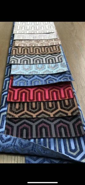 Jacquard chenille fabrics  Sofa Material 25 Days Delivery Detail for Luxurious Interiors