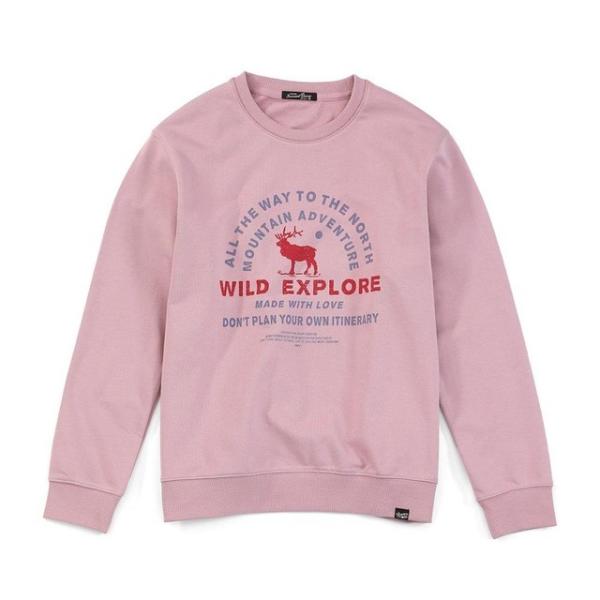Fleece Fabric Plain Crew Neck Sweatshirt Unisex Long Sleeve Jumper Pullover