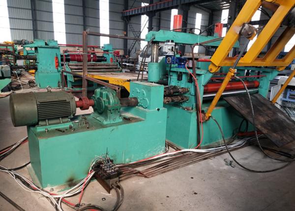 High-precision Steel Coil Slitting Machine for 0.2-3.0mm Cutting Thickness, with Recoiler ID:508-610mm