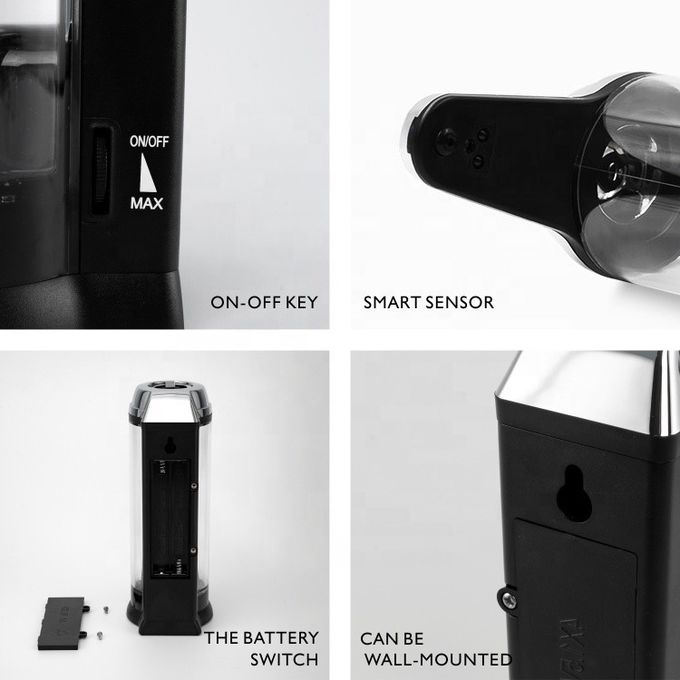 Bathroom Touchless FCC 500ML распределителя мыла датчика 9CM ультракрасный