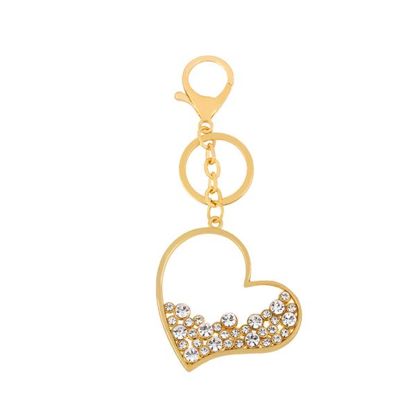 Fashion Shine Personalized Keychain Gifts Metal zinc alloy keychain Pendants