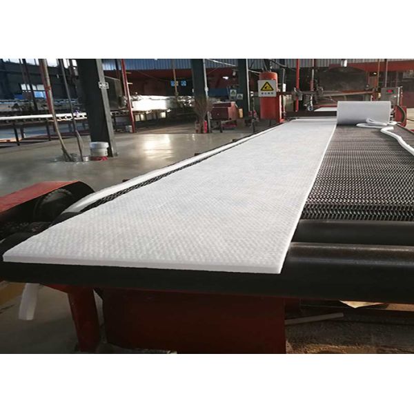 White Ceramic Insulation Blanket 1000 ℃ to 1400 ℃ Degree 10mm to 50mm