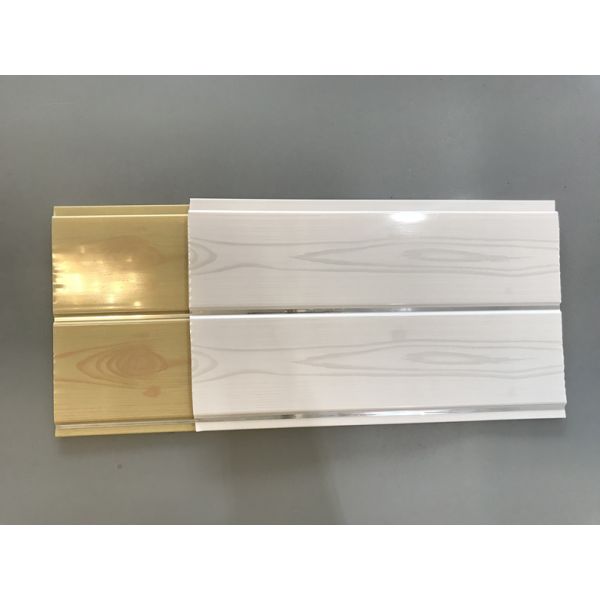 200 panneaux de revêtement en bois artistiques intérieurs de PVC du × 5.95M pour l'épaisseur du restaurant 8