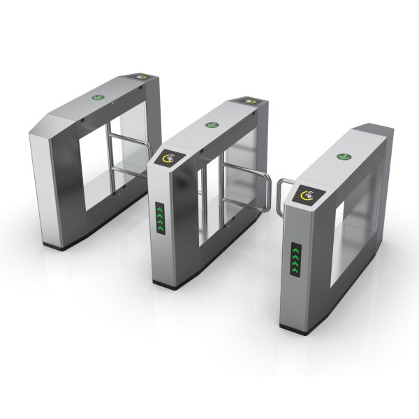 Sophisticated Electronic Turnstile Gates 30-40 Persons / Min Flap Barrier