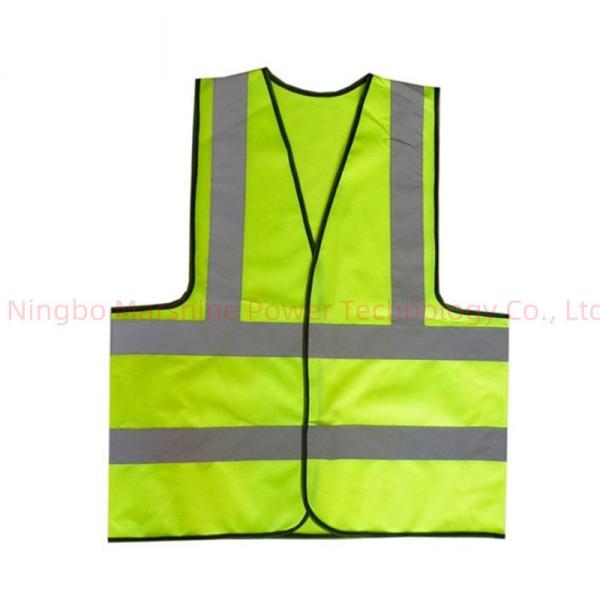 Poliéster Route Administration Vestido Refletor de Segurança Com Logotipo E Função Impermeável