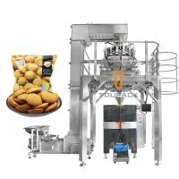 Máquina de embalaje de pesas con pantalla táctil multi-cabeza para bolsas de standup para galletas de huevo